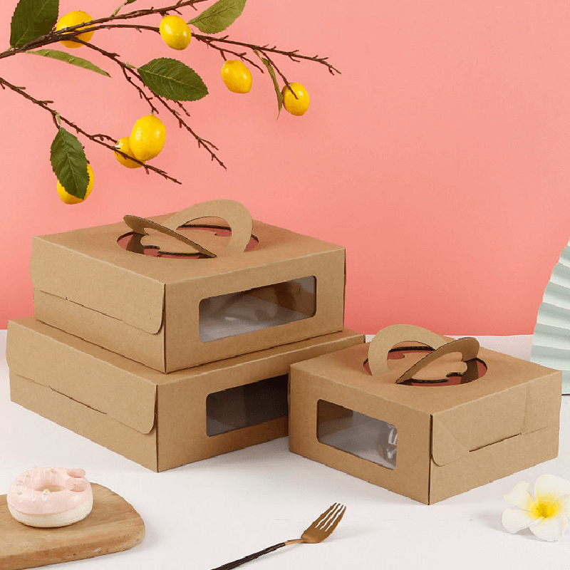 Custom Kraft Cake Boxes Main image