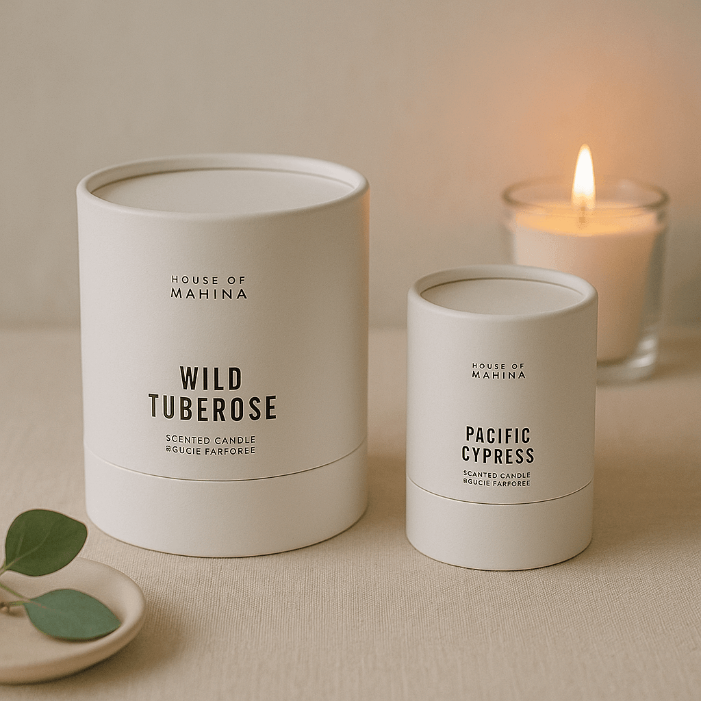Candle Paper tube packaging