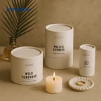 Candle Paper tube packaging