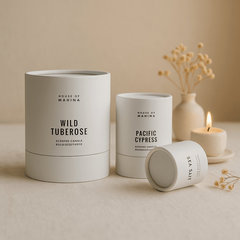 Candle Paper tube packaging