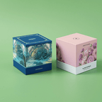 Custom printed candle packaging boxes