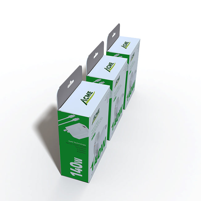 Cajas para cargadores de teléfonos celulares