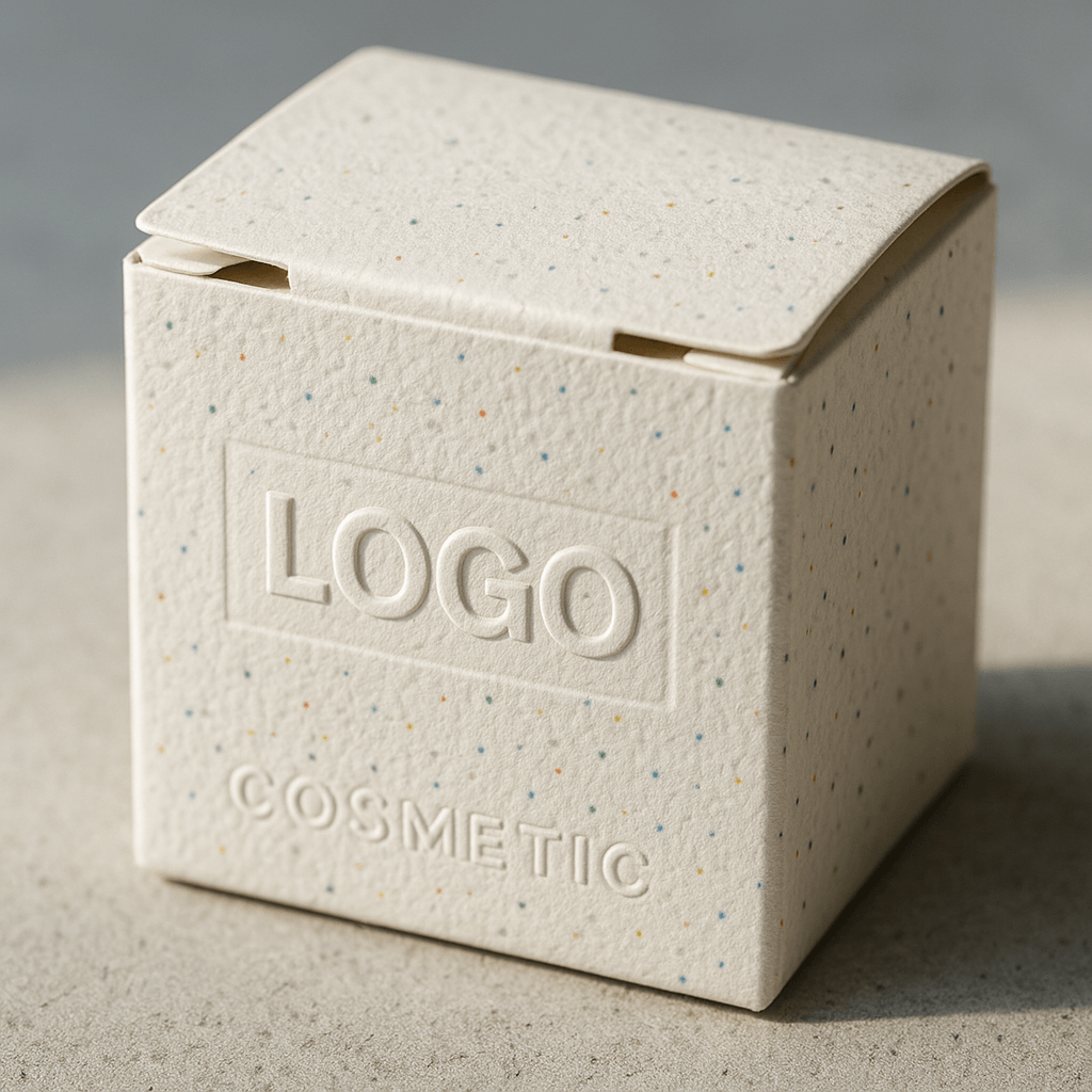 Personalized cream packaging with logo
