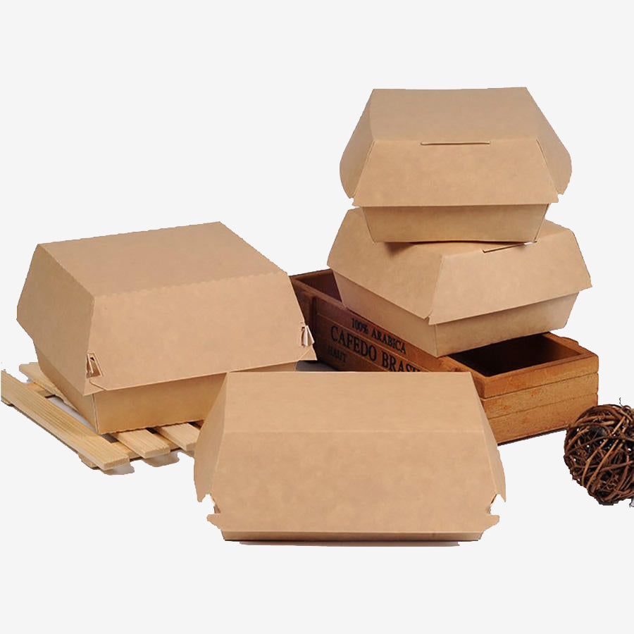 Custom Cardboard Burger Packaging