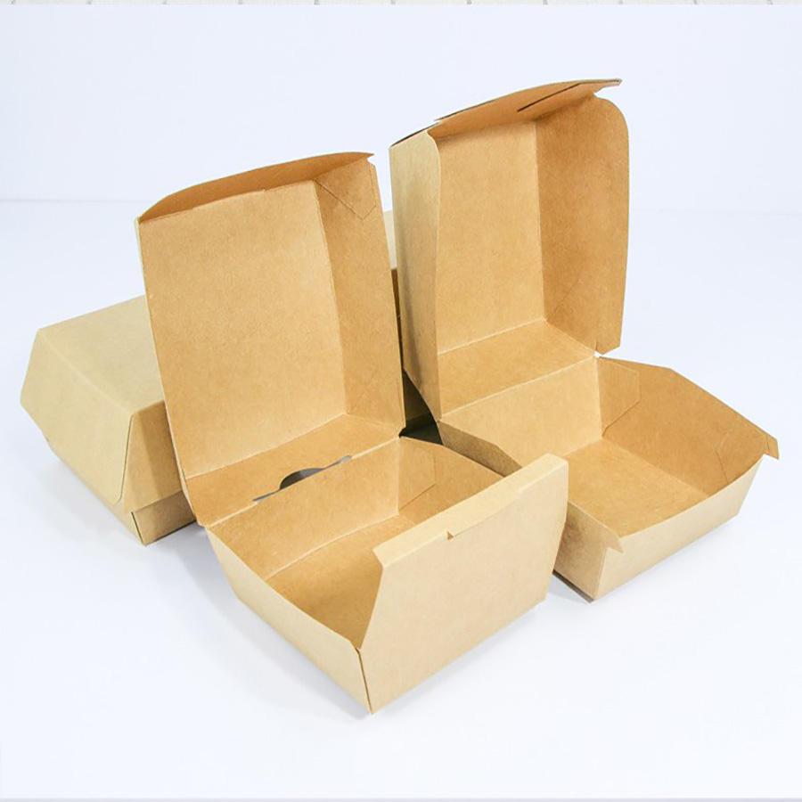 Custom Cardboard Burger Packaging