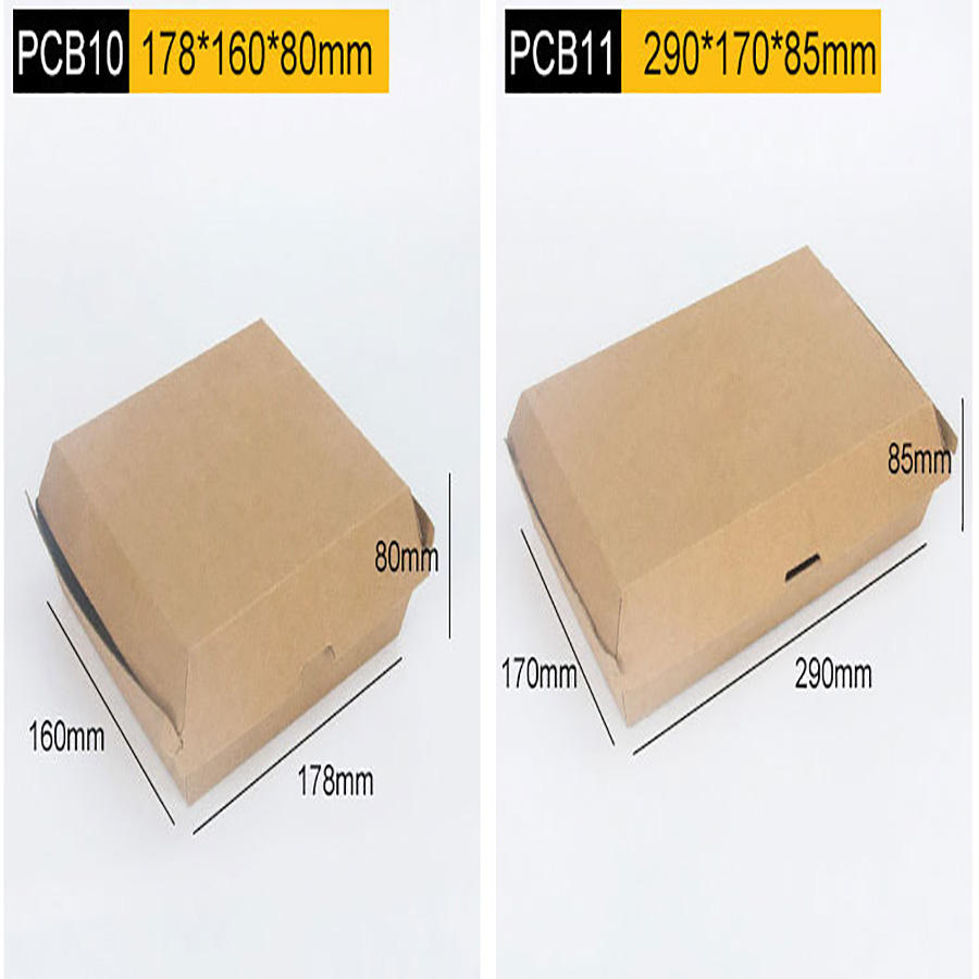 Custom Cardboard Burger Packaging