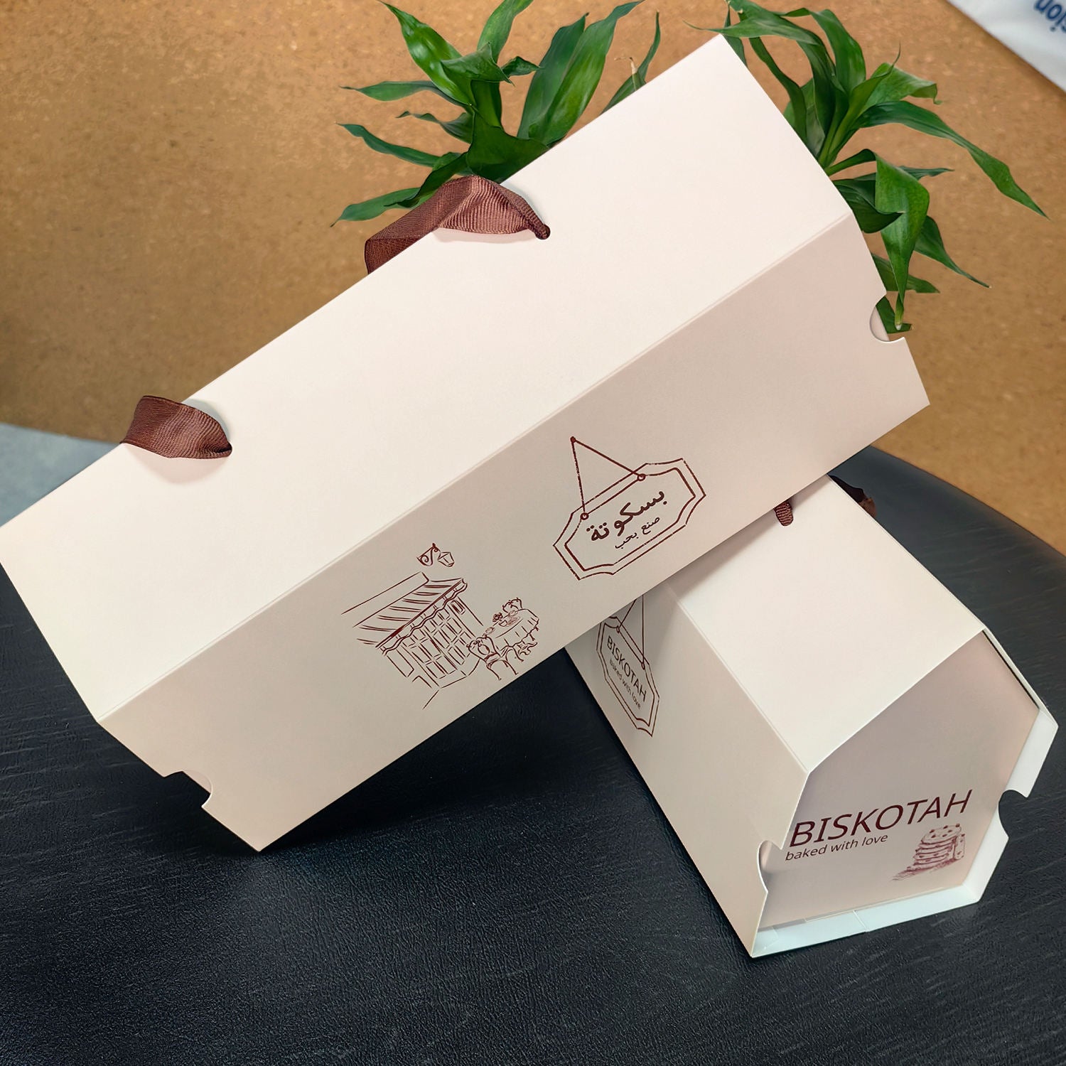 Custom Food Packaging  Biscuit Box