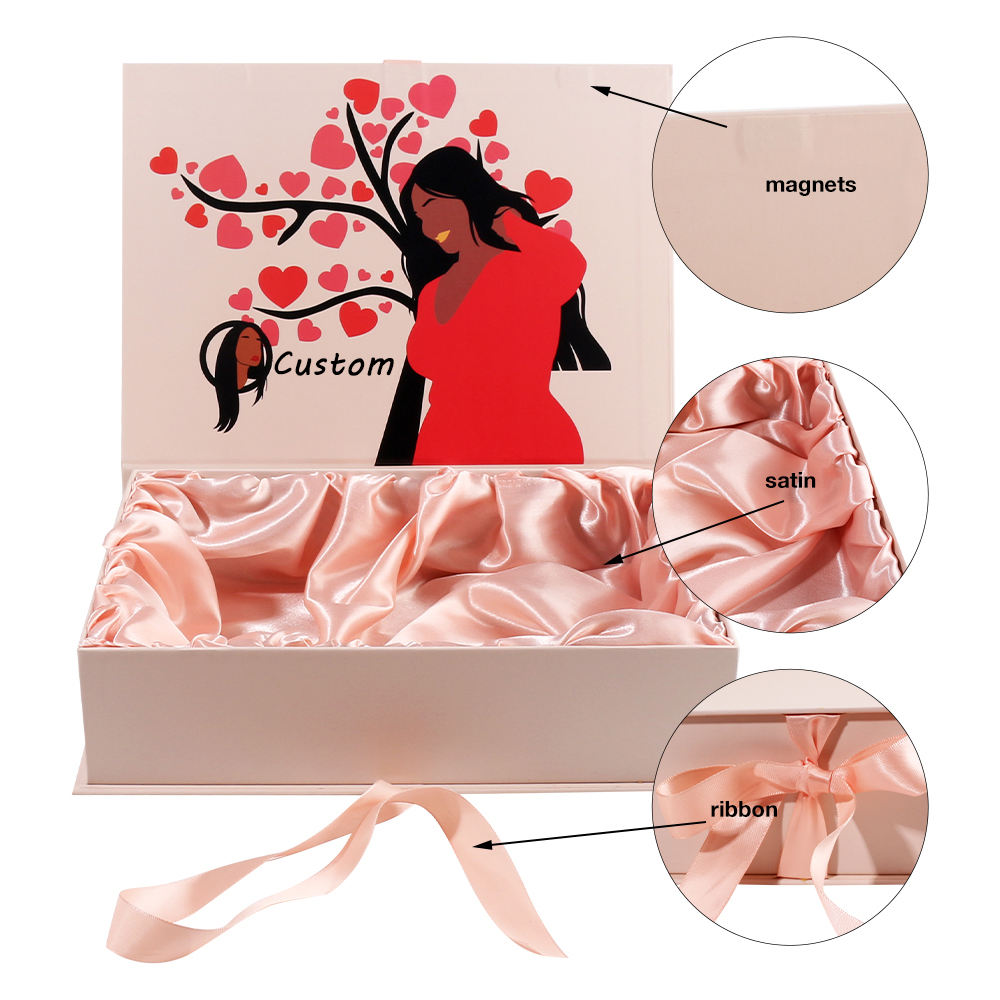 Custom Hair Extension Boxes Wholesale Secondary image