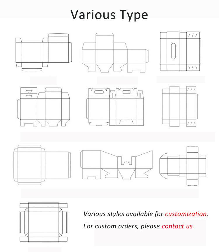 Custom Hair Extension Boxes Wholesale