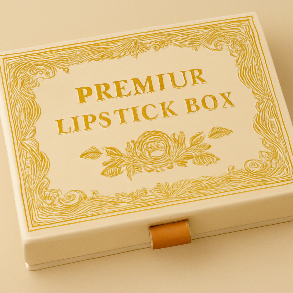Magnetic lipstick box packaging