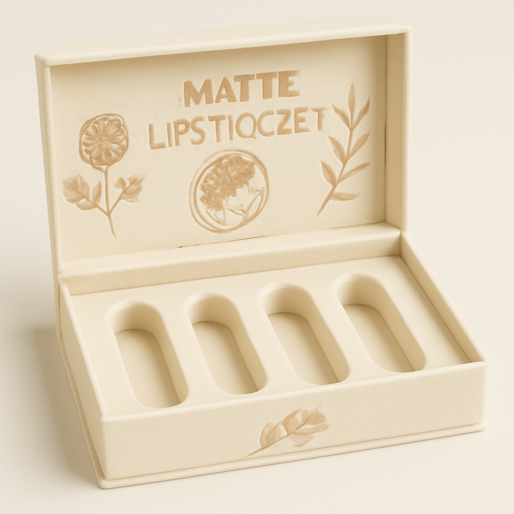 Magnetic lipstick box packaging