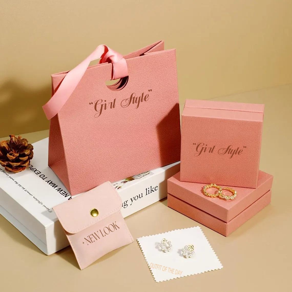 Custom Paper Bag with Handle Secondary image