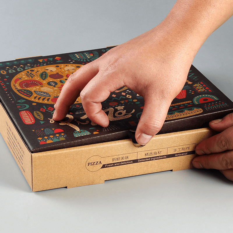 Custom Pizza Box with logo