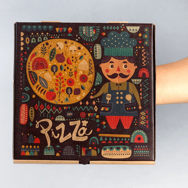 Custom Pizza Box with logo