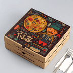 Custom Pizza Box with logo