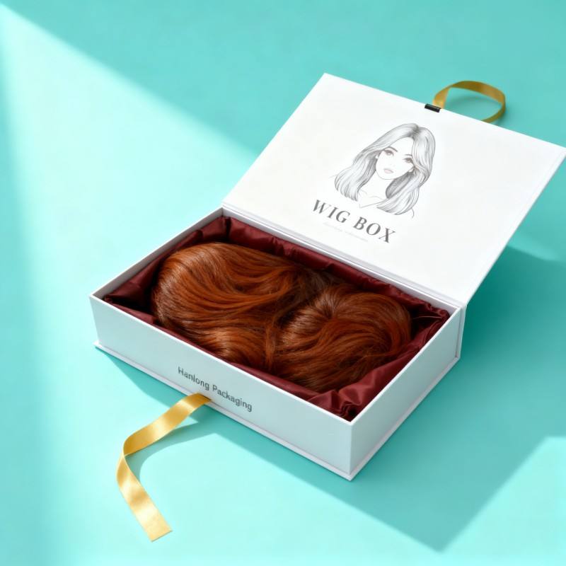 Custom Printed Hair Extension Boxes with Logo