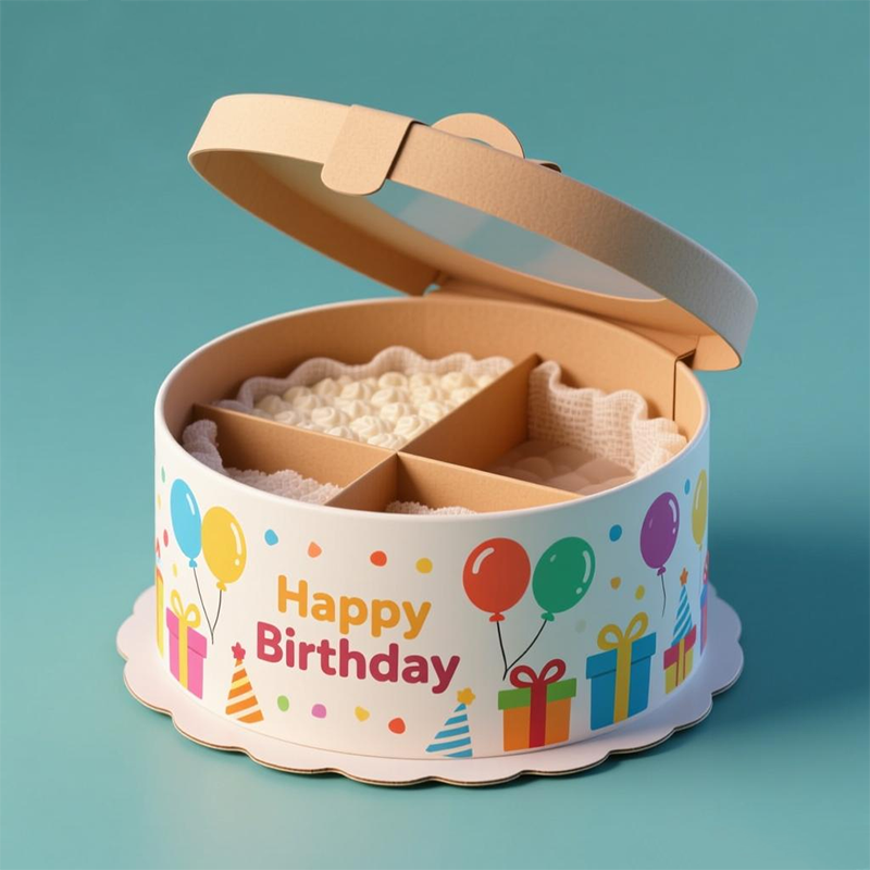 Custom cake boxes with logo
