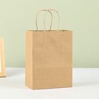 Custom Brown kraft paper bags