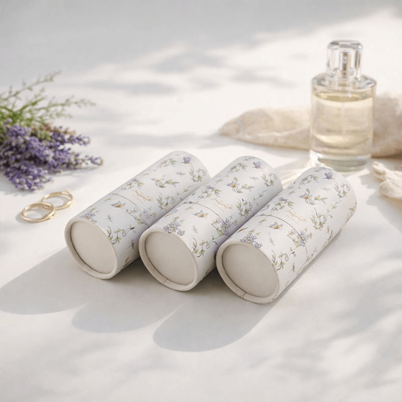 Custom tube packaging with logo
