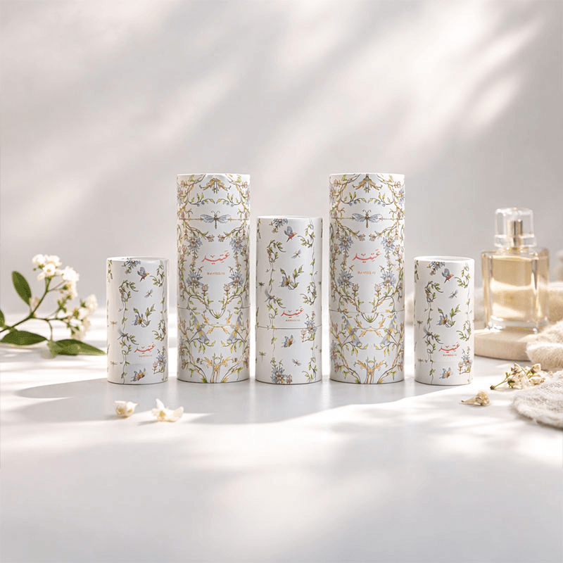 Custom tube packaging with logo