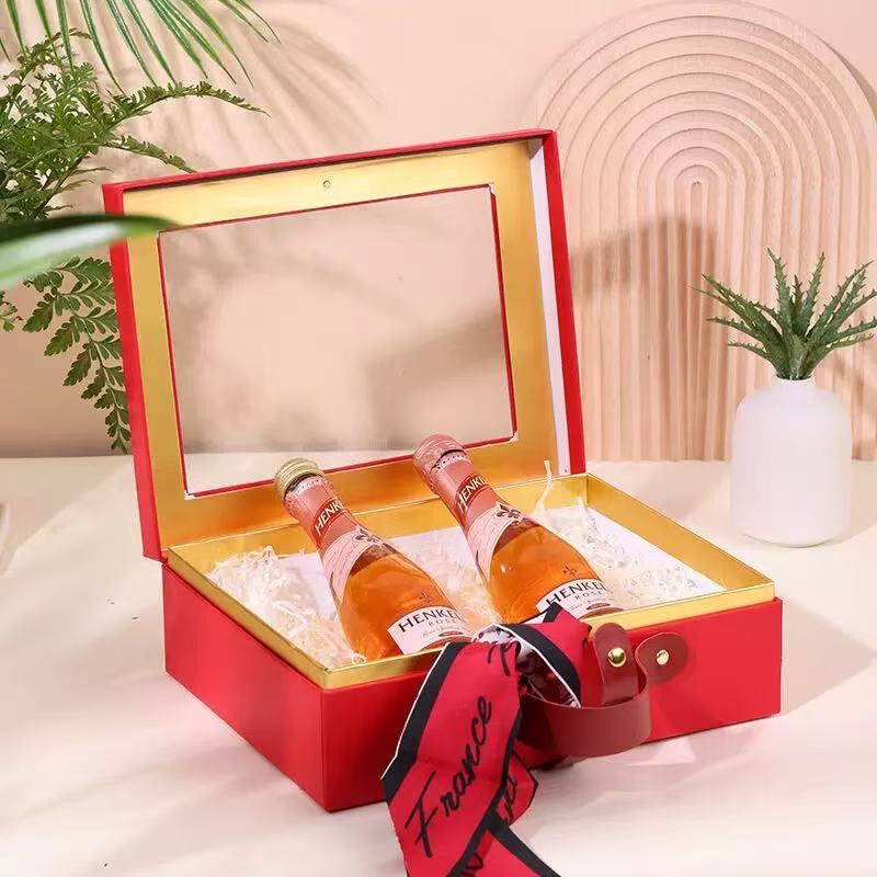 Custom printed boxes with window wholesale