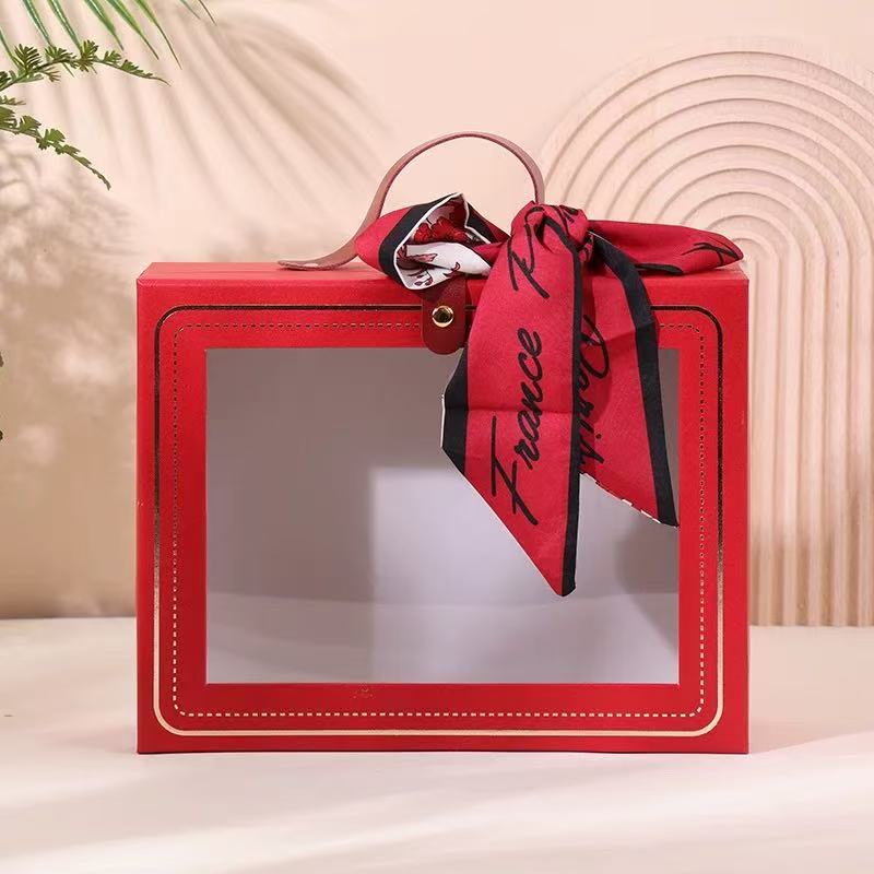 Custom printed boxes with window wholesale