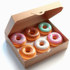Cajas para empaquetar donas