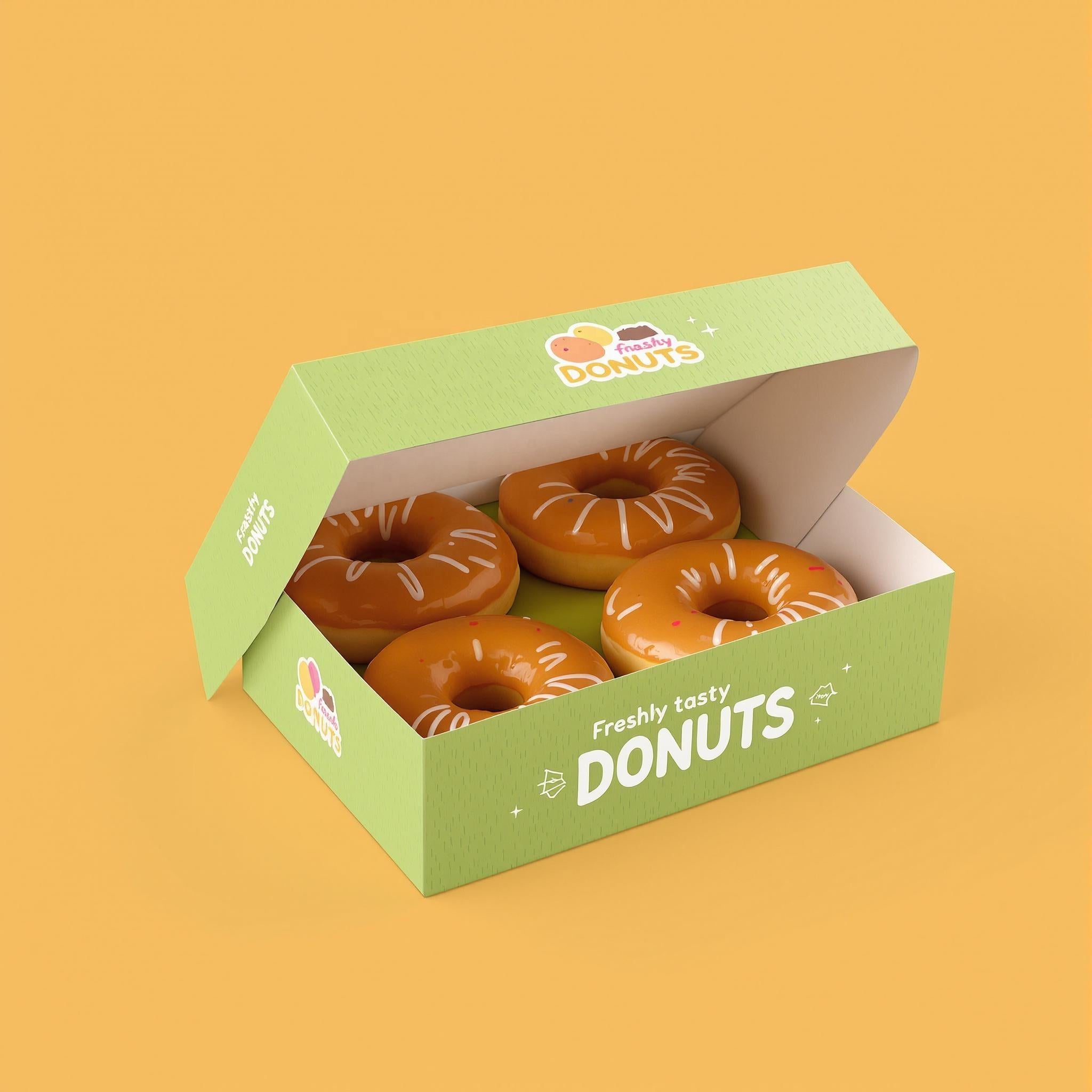 Recyclable Doughnut Boxes Wholesale Main image