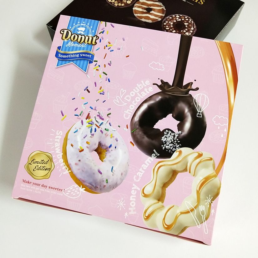 Cajas de donas personalizadas
