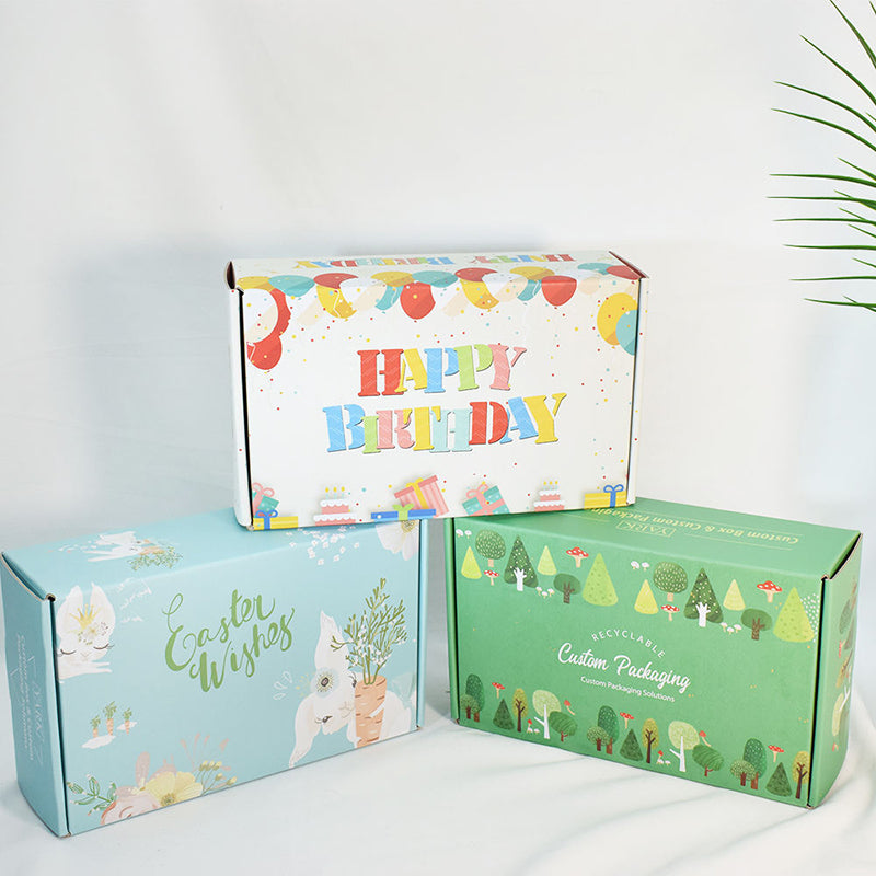 Personalized mailer boxes