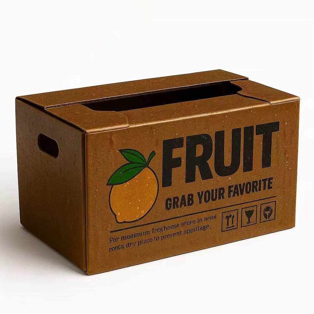 Custom Printed Biodegradable Fruit Boxes