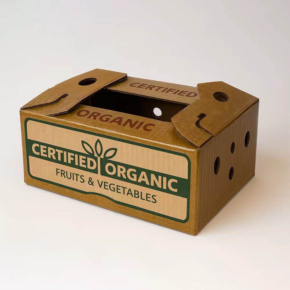 Custom Printed Biodegradable Fruit Boxes