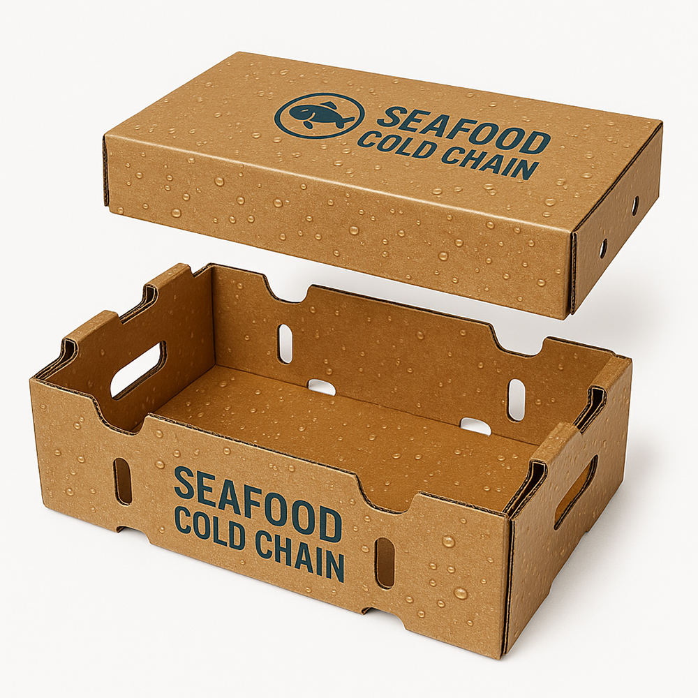 Custom Printed Biodegradable Fruit Boxes