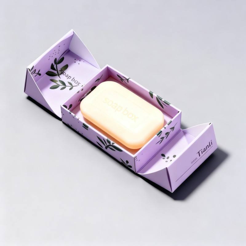 Eco-friendly soap packaging boxes wholesale
