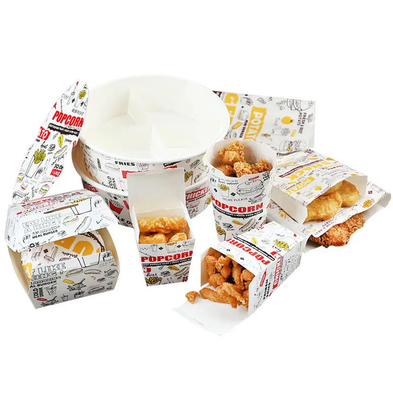 Hamburger boxes & burger trays