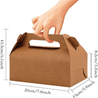 Custom Kraft Gable Boxes