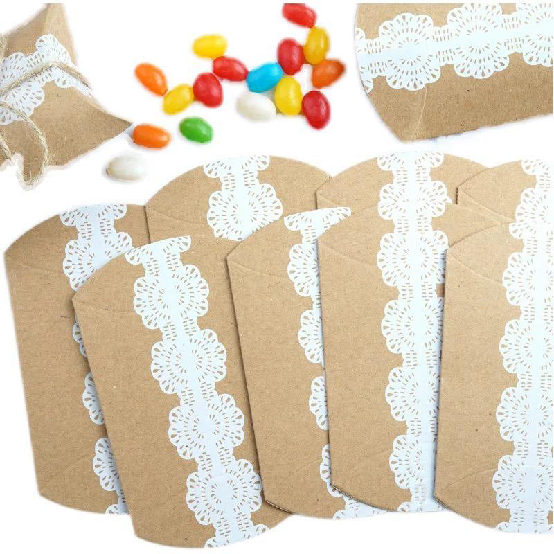 Custom Kraft Pillow Boxes