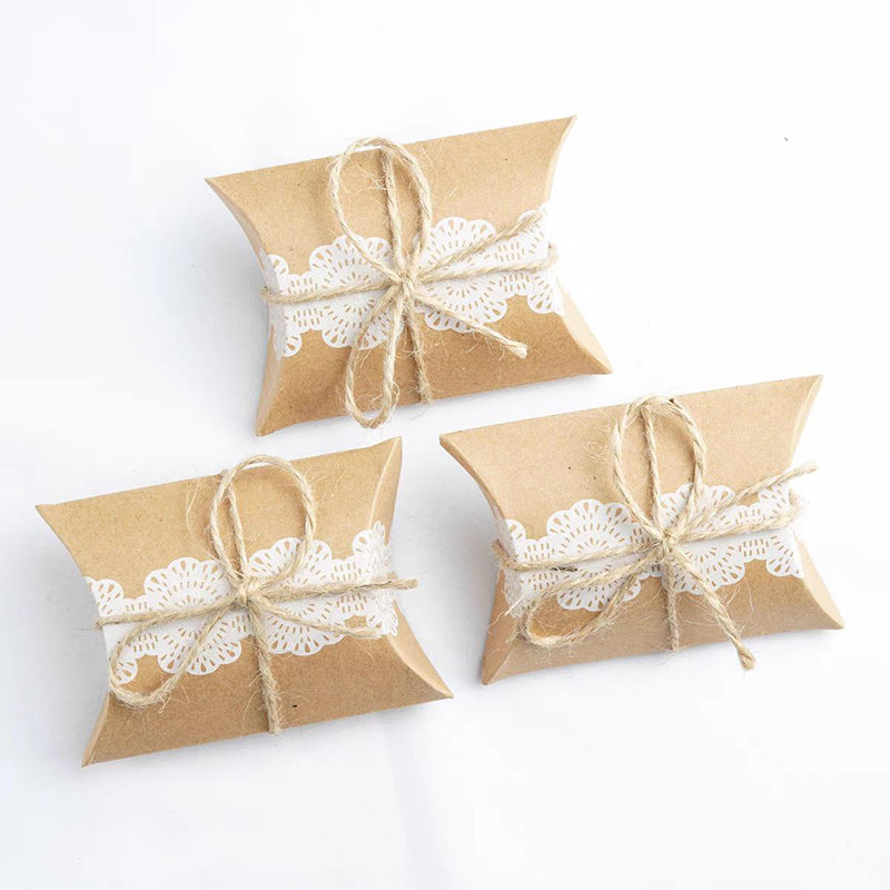 Custom Kraft Pillow Boxes