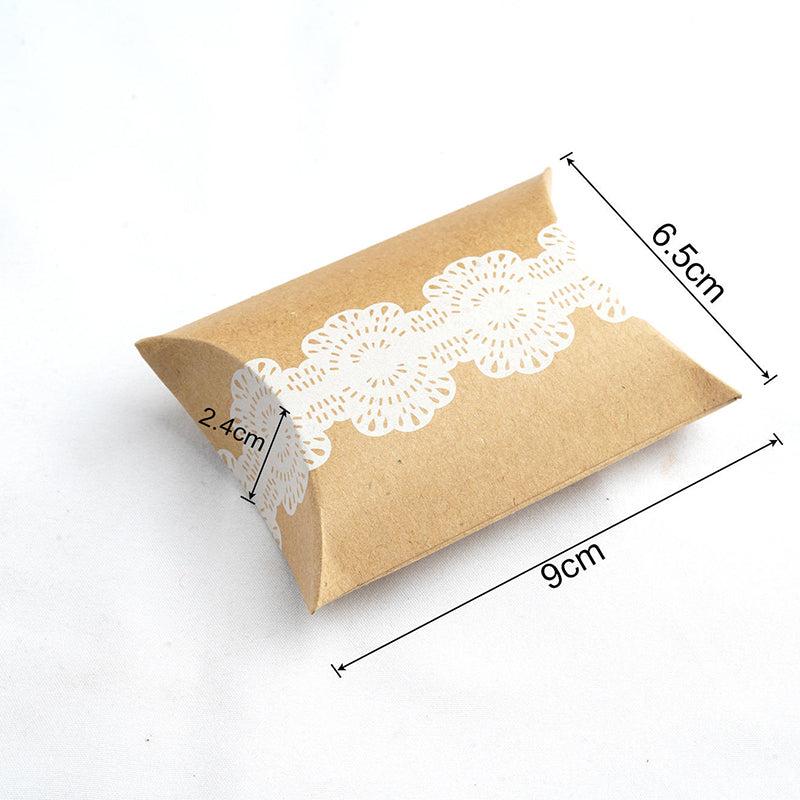 Custom Kraft Pillow Boxes