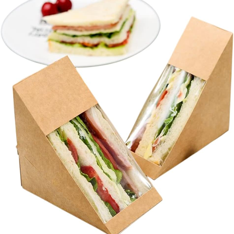 Custom Kraft Sandwich Boxes