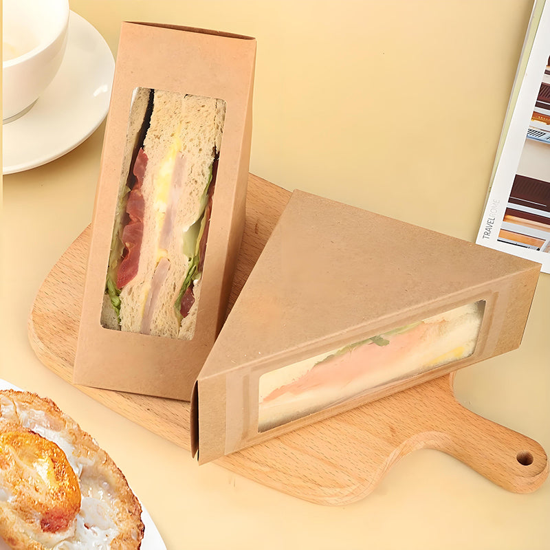 Custom Kraft Sandwich Boxes