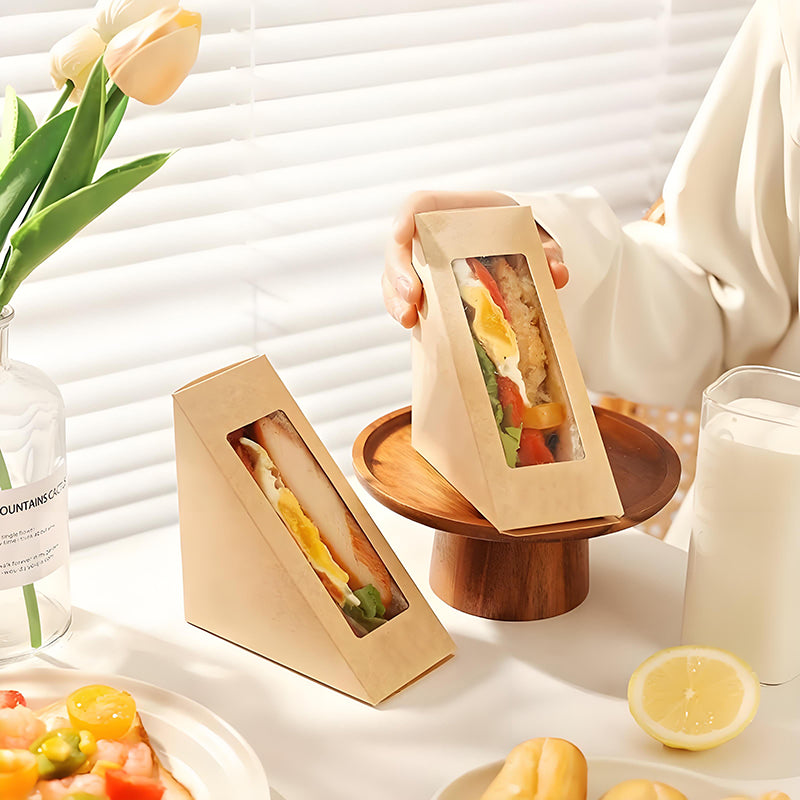 Custom Kraft Sandwich Boxes