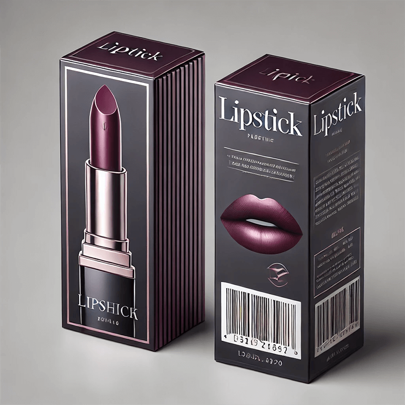 Private label lipstick packaging