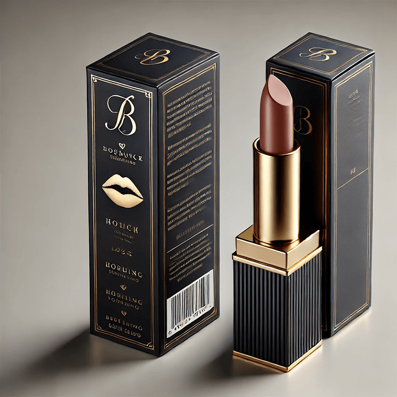 Private label lipstick packaging