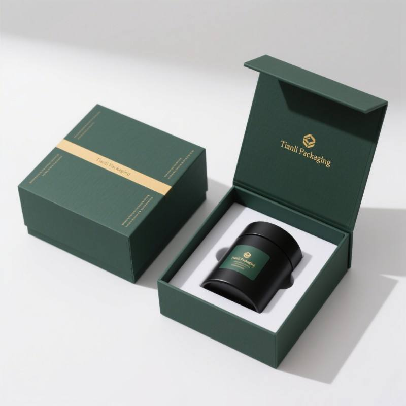 Magnetic closure box Main image