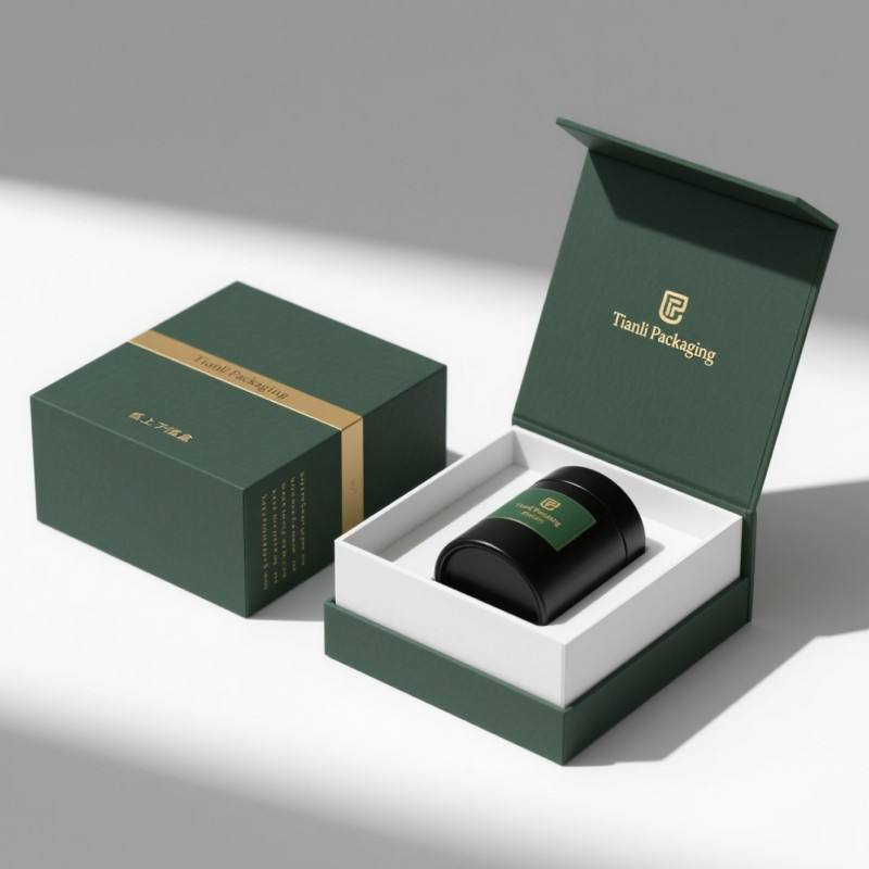 Magnetic closure box