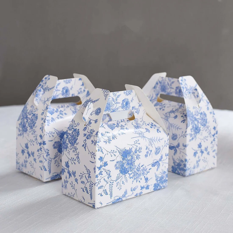 Wedding favor gable boxes