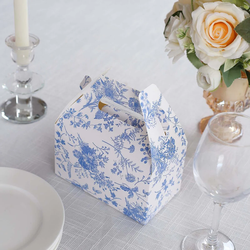 Wedding favor gable boxes