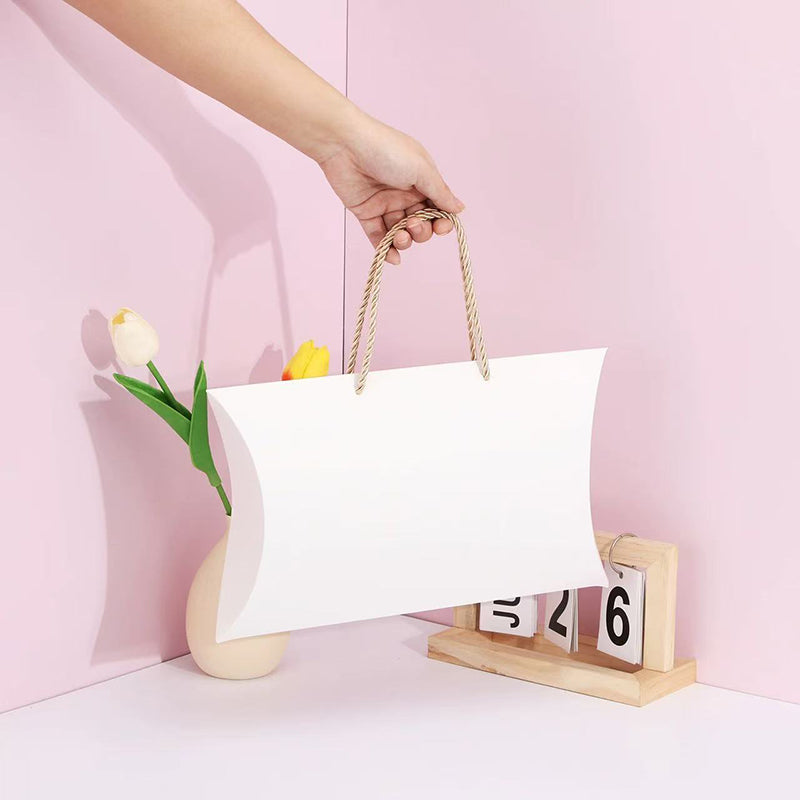Pillow Boxes with Handle