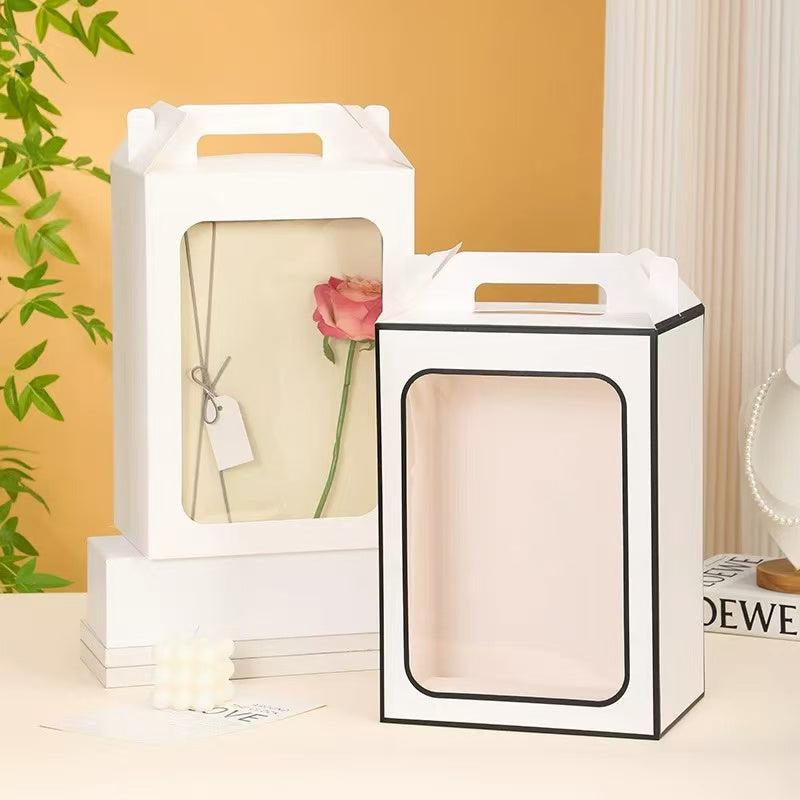 Eco-friendly gift boxes with window Main image
